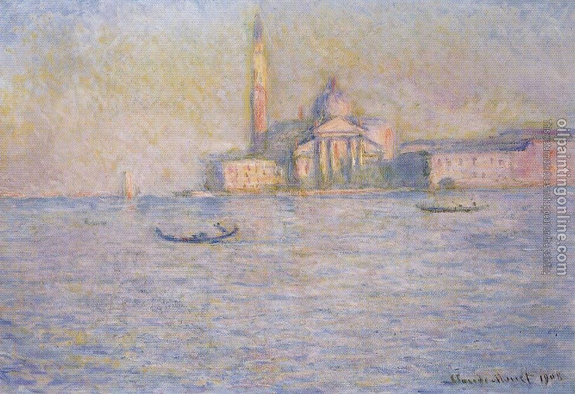 Monet, Claude Oscar - San Giorgio Maggiore